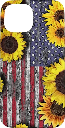 Miniatura 6 de American Flag with Sunflowers Case for iPhone 17