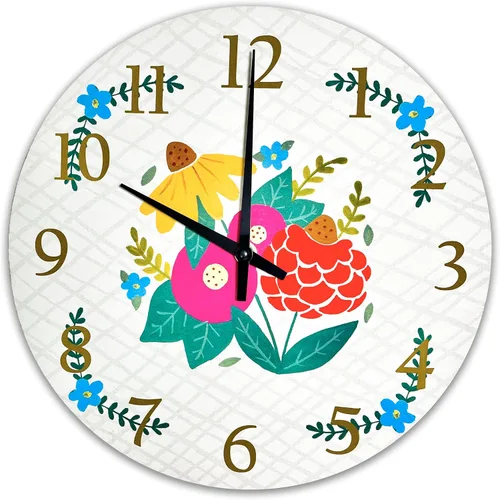 Miniatura 4 de Reloj de pared silencioso azul medianoche, con números y manecillas que brillan en la oscuridad, decoración moderna y llamativa del hogar
