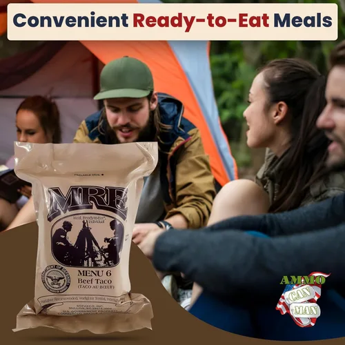 Miniatura 5 de MRE ricos en nutrientes – Comidas portátiles de supervivencia alimentaria – Larga vida útil lista para comer raciones de alimentos de emergencia