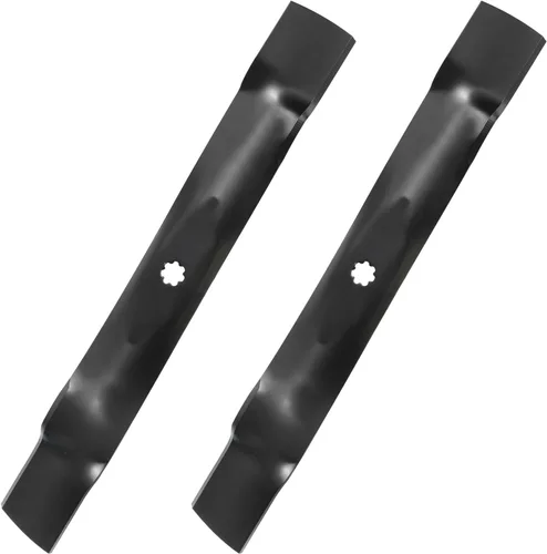 Cluparis 561811B - Cuchillas para cortacésped John Deere de 42 pulgadas - GX22151 cuchilla de elevación mediana compatible con John Deere 102 115