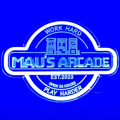 Miniatura 10 de Letrero de neón de arcade, retro fantasma, juego de arcade, letrero de luz de neón LED, regulable, lámpara nocturna 3D hecha a mano