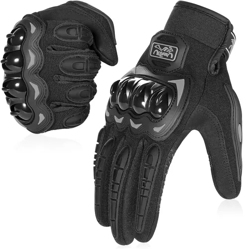 Miniatura 15 de COFIT Guantes de motocicleta transpirables, guantes de motocicleta compatibles con pantalla táctil antideslizantes con buen agarre, protección
