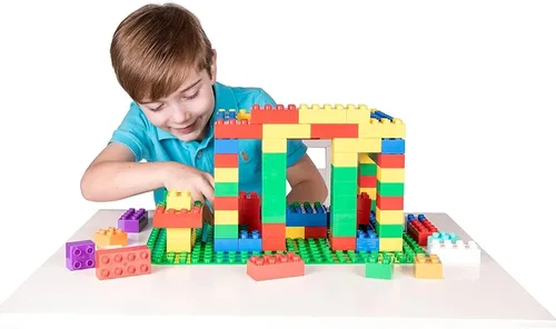 Miniatura 9 de Strictly Briks Placa base de ladrillo de construcción para proyectos de juguete de construcción, juegos de construcción de juguetes grandes