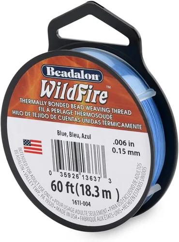 Miniatura 58 de Beadalon Wildfire Ultra - Beading Thread, Beading Supplies for Crafters, Jewelry Makers, Beaders. Braided Fishing Line