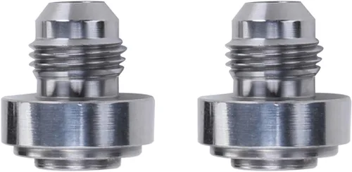 Miniatura 4 de AC PERFORMANCE -4 AN Macho de soldadura en Bung Fitting Steel, Pack de 2 Weldable Fuel Tank Fitting