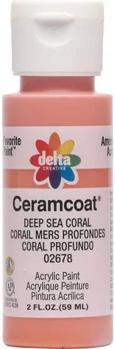 Miniatura 27 de Delta Creative Ceramcoat - Pintura acrílica en varios colores (2 onzas), 2436, carbón