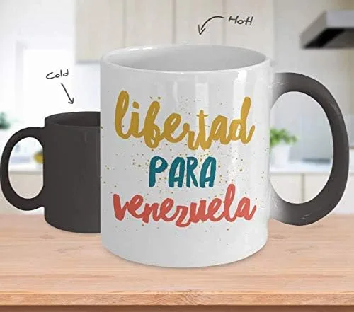 Miniatura 2 de Taza de Cafe Venezuela Vaso, taza de téa divertidas, tazas personalizadas, taza de café inspiradoras, taza con mensajes positivos.