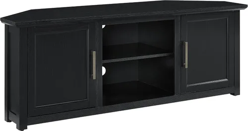 Miniatura 19 de Crosley Furniture Camden - Soporte de TV para televisores de más de 50 pulgadas, centro de entretenimiento con estantes de almacenamiento Nogal