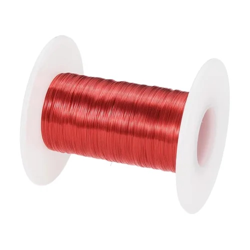 Miniatura 10 de MECCANIXITY - Alambre magnético de calibre 46 AWG - 0.04mm Hilo de cobre esmaltado - Bobina de alambre magnético de 14669 pies (4471m) - 50g Grado F