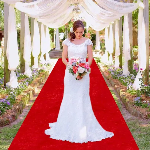 Miniatura 11 de MODFUNS Alfombra de pasillo azul marino para boda, 5 x 15 pies, tela de terciopelo, para pasillo, playa, pasillo, pasillo, playa, pasarela, alfombra