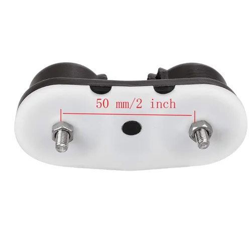 Miniatura 4 de Taco de leva con rodamiento de bolas, de entrada rápida, para tamaños de línea de hasta 5/8 pulgadas, aluminio, velero kayak