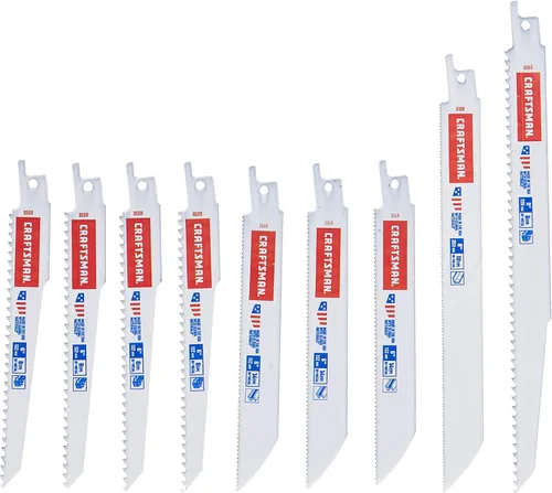 Miniatura 3 de CRAFTSMAN Hojas de sierra recíproca, kit de 9 piezas (2058840)