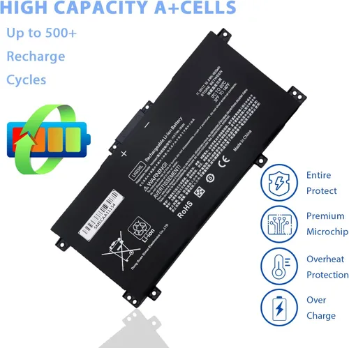 Miniatura 4 de LHYSFIY LK03XL - Batería para portátil de 55.8 Wh, repuesto para HP Envy X360 55.8 ft-ae0xx 17-bw 55.8 ft-ae111dx 49.2 ft-bp1xx 49.2 ft-cn0xxx 49.2