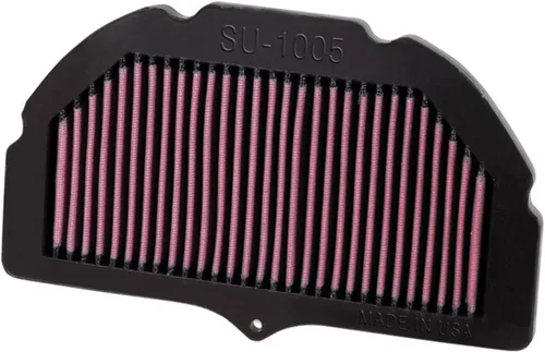 K&N Filtro de aire de motor de por vida original de alto flujo: Aumente la potencia y la accerlación, lavable, Premium, Filtro de aire de repuesto: