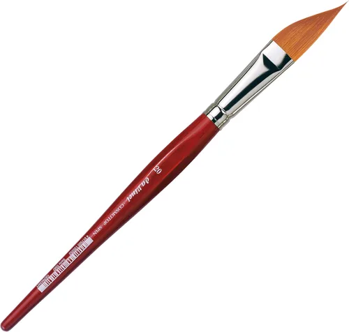 Miniatura 388 de da Vinci Watercolor Series 5580 CosmoTop Spin Pincel de Pintura, Redondo Sintético con Mango Rojo