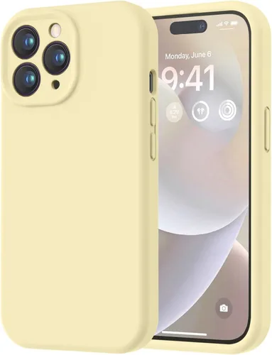 Miniatura 66 de LOVE 3000 Compatible con Funda para iPhone 15, [Cámara de Cobertura Completa de Silicona Suave] [Protección contra Caídas de 8 pies], Forro de Negro