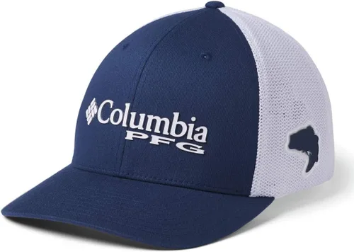 Miniatura 64 de Columbia - Gorra de malla con bandera con árboles unisex para adultos, corona alta
