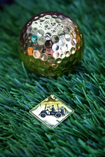 Miniatura 3 de Mulligan Hooligan - Marcador de pelota de golf + clip magnético para sombrero, regalo de golf divertido y único, calidad premium, perfecto para tu
