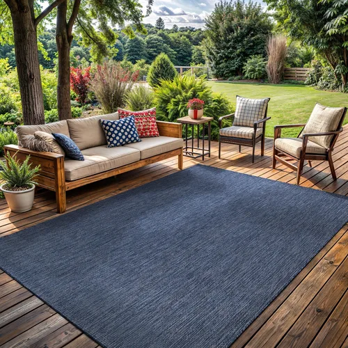 Miniatura 19 de Alfombra Lavable para Interiores y Exteriores 8x10 Resistente a la Intemperie Alfombras de Área Modernas de Yute Sólido para Porche Terraza Balcón