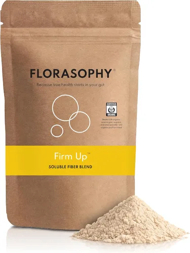 Suplemento de fibra soluble orgánica reafirmante para la salud digestiva intestinal, control de la diarrea y alivio del SII, polvo prebiótico vegano