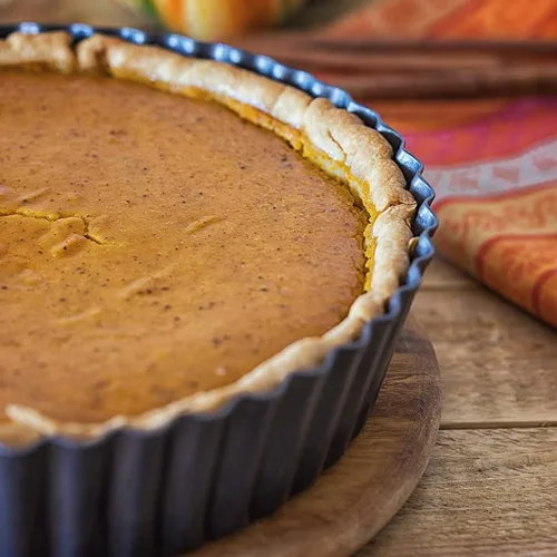 Miniatura 2 de Paquete de 2 sartenes antiadherentes, sartén para quiche, molde de acero al carbono con fondo suelto extraíble (10 pulgadas)