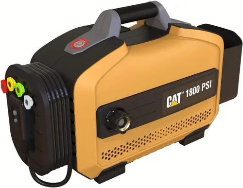Miniatura 4 de CAT Lavadora de Presión Eléctrica - 1800 PSI 2.0 GPM con Manguera de Alta Presión, Pistola de Liberación Rápida, Lanza de Boquilla, Cañón de Espuma