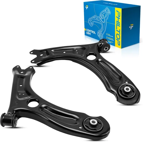 Miniatura 152 de PHILTOP Kit de suspensión delantera de 10 piezas, brazos de control inferiores con juntas de bola, eslabones de extremo de barra estabilizadora