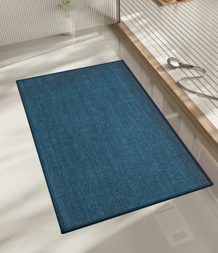 Miniatura 37 de chakme Alfombras de Baño 24x17, Alfombra de Baño Ultra Delgada Antideslizante Pequeña de Secado Rápido Absorbente para Piso de Baño
