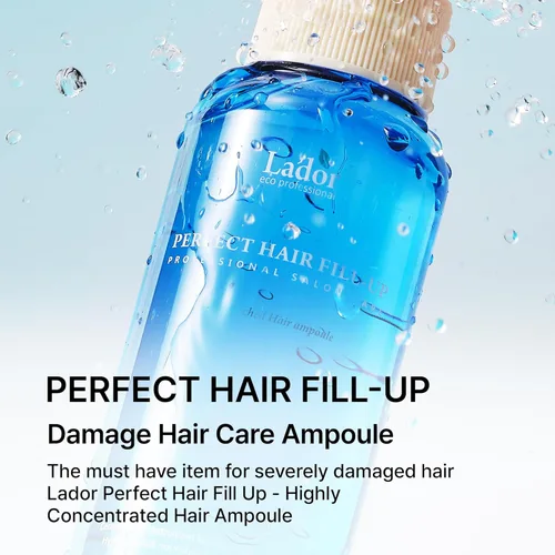 Miniatura 2 de LA'DOR LADOR Perfect Hair Fill-Up Original 3 segundos Tratamiento intensivo de queratina con proteína para decolorado encrespado dañado cuidado