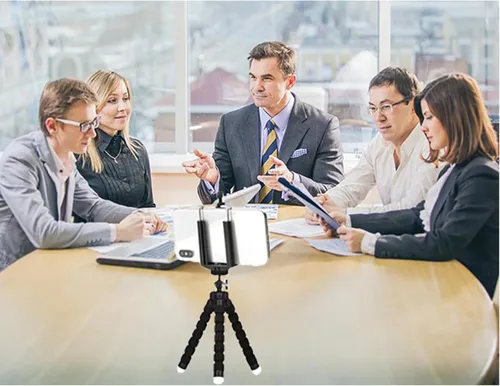 Miniatura 6 de Trípode de esponja con soporte flexible con inalámbrico Mini sponge tripod, made of thicker premium metal, flexible and rotatable, mobile phones