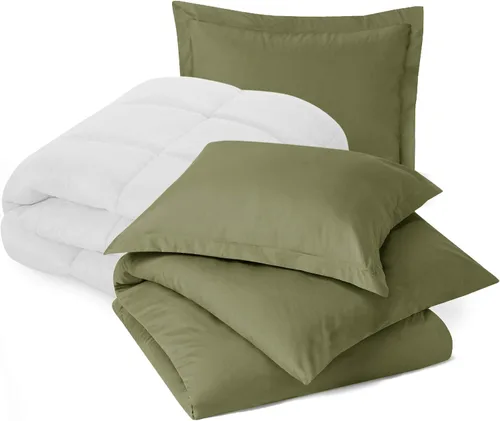 Miniatura 40 de Nestl - Juego de ropa de cama Queen con edredón – Juego de edredón para cama queen; Juego de funda de edredón Queen, Juego de edredón azul playa