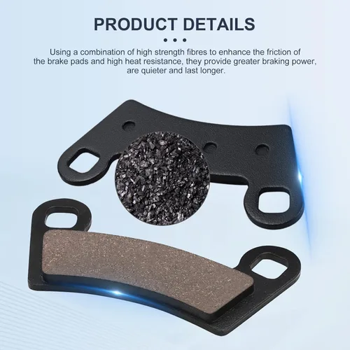Miniatura 5 de Pastillas de freno delanteras y traseras para Polaris Ranger XP 1000 2018-2023 General 1000 EPS 2016-2020 Ranger Crew XP 1000 2019-2020