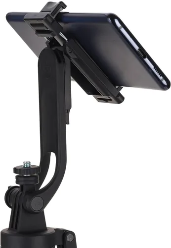 Miniatura 5 de Benro Mini trípode y palo selfie con control remoto Bluetooth para teléfonos inteligentes (negro) (BK70)