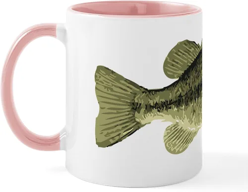 Miniatura 15 de CafePress Bigmouth Flathead - Taza de café de cerámica (11.0 fl oz)