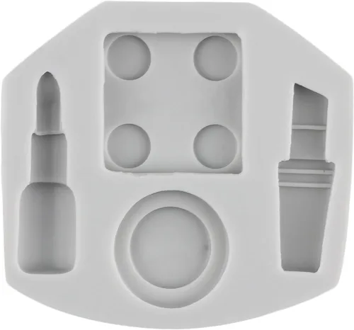 Miniatura 8 de Sijiangmold Herramientas de maquillaje, moldes de silicona, lápiz labial, botella de perfume, sombra de ojos, rizador de pestañas, molde