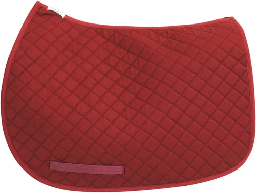 Miniatura 6 de TuffRider Basic Pony Saddle Pad – Diamond Quilted, Flannel Lined, Breathable Schooling Pad for Horses