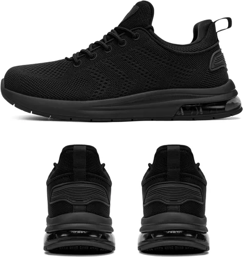 Miniatura 6 de LARNMERN Zapatos de trabajo antideslizantes para hombre, impermeables, informales, para cocinero, cocina, calzado de trabajo, ligero, transpirable