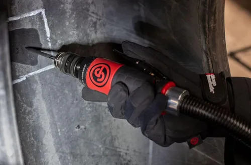 Miniatura 7 de Chicago Pneumatic CP871C - Portabrocas Jacobs de 3/8 pulgadas (0.394 in), ligero, alta velocidad, 0.47 HP / 350 W - 22000 RPM