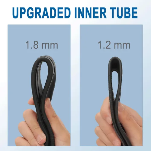 Tubo interior de repuesto de 8.5x2.0 50/75-6.1 Tubo resistente para Gotrax GXL V2 XR Apex XR Xiaomi M365 Pro 2 Hiboy S2 Scooter eléctrico, 8.5 Negro