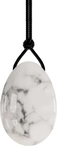 Miniatura 2 de Huevo Yoni perforado de 1.181 x 0.787 in, piedra natural, huevos de jade, bola de masaje de cristal, herramientas de ejercicio Kegel, huevos