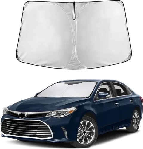 Miniatura 129 de Econour Parasol para parabrisas compatible con Honda Civic 2016-2021, protector de parasol plegable para ventana, bloquea los rayos UV y mantiene tu