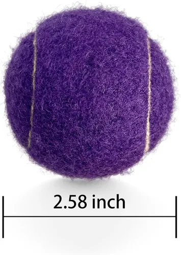 Miniatura 2 de Pelotas de tenis, paquete de 12 pelotas de tenis de práctica avanzada para principiantes, pelotas de tenis de entrenamiento para perros y mascotas