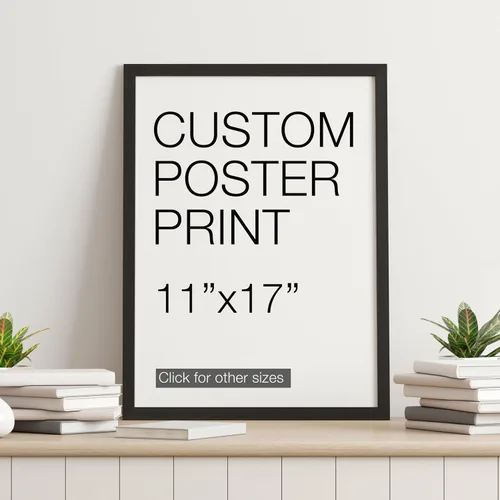 Pera Print Sube tu imagen o foto: impresión personalizada de foto a póster, impresiones artísticas de pared (11 x 17 pulgadas)