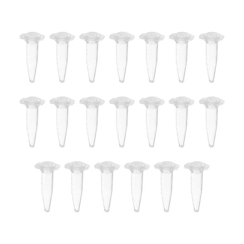 Miniatura 7 de Othmro Tubos de ensayo de centrífuga cónica de 0.0 fl oz con tapa a presión, 1000 piezas, contenedor de prueba de laboratorio, tubo de ensayo