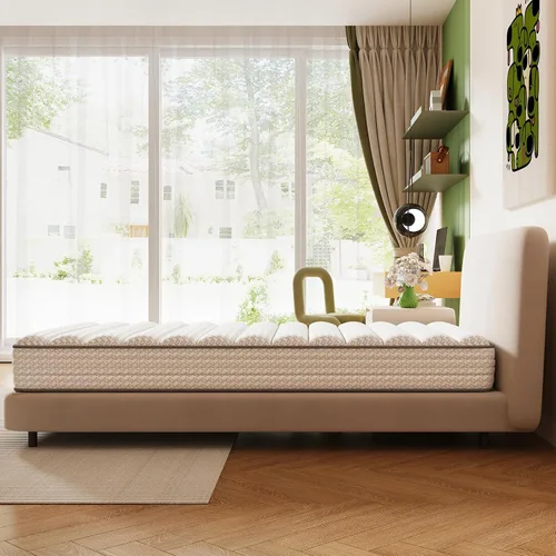 Miniatura 11 de Novilla Colchón híbrido tamaño matrimonial de 6 pulgadas, colchón híbrido de tamaño matrimonial con espuma BioAir Comfort para aliviar la presión