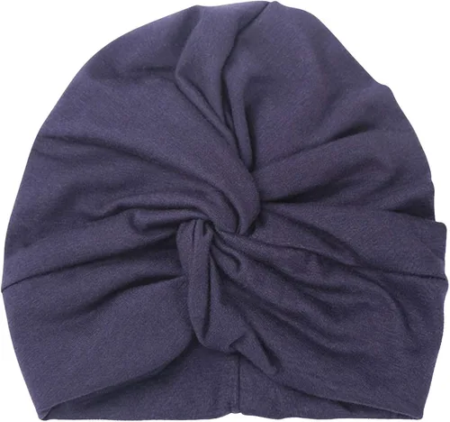 Miniatura 4 de DRESHOW BQUBO Baby Turban Hats Turban Bun Knot Baby Infant Beanie Baby Girl Soft Cute Toddler Cap