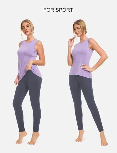 Miniatura 5 de Bamans Pantalones de vestir de yoga ajustados para mujer con control de abdomen