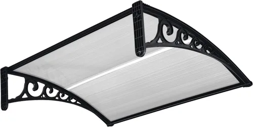 Miniatura 13 de Yescom Toldo para Puerta y Ventana de 40"x40" de Una Pieza Completa de Policarbonato Anti-UV30+ Cubierta para Puerta Delantera Exterior Protección