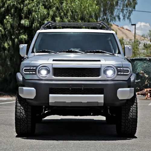 Miniatura 9 de SPEC-D TUNING - Faros delanteros proyectores negros con luces LED, señales de giro secuenciales y animación de inicio, compatibles con Toyota FJ