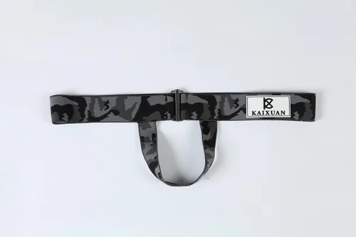 Miniatura 7 de Swbreety Arnés para hombre, camiseta sin mangas de camuflaje para el pecho, correa para el pecho, disfraces, camiseta muscular y tanga con anillo